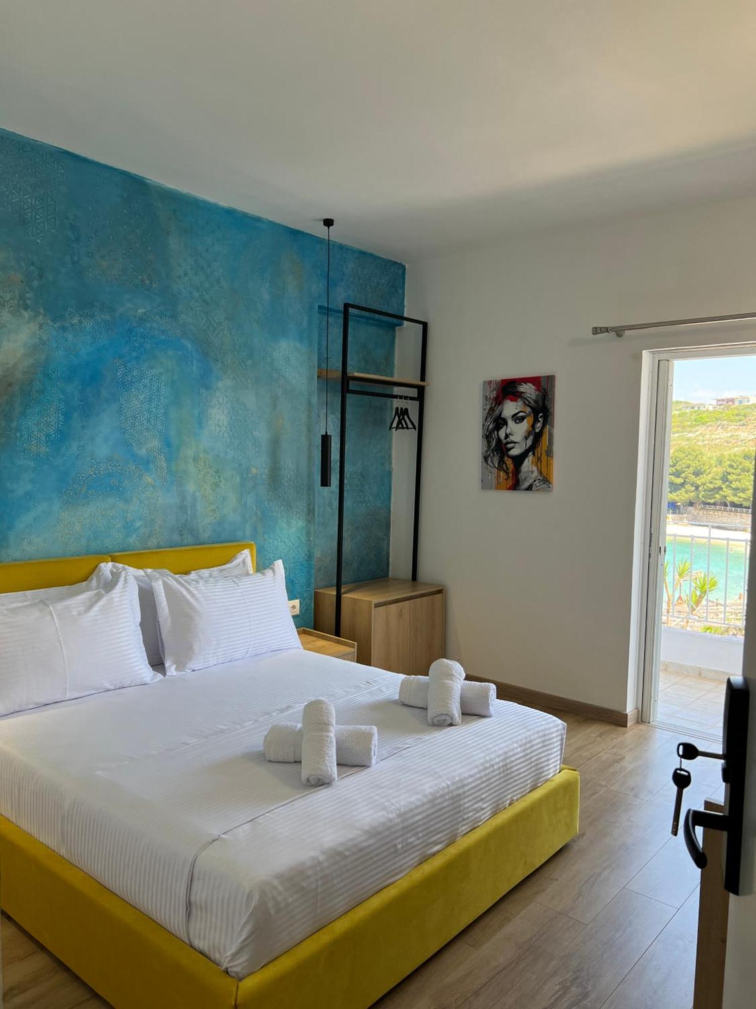 民宿 Emar Beachfront Hotel Ksamil *