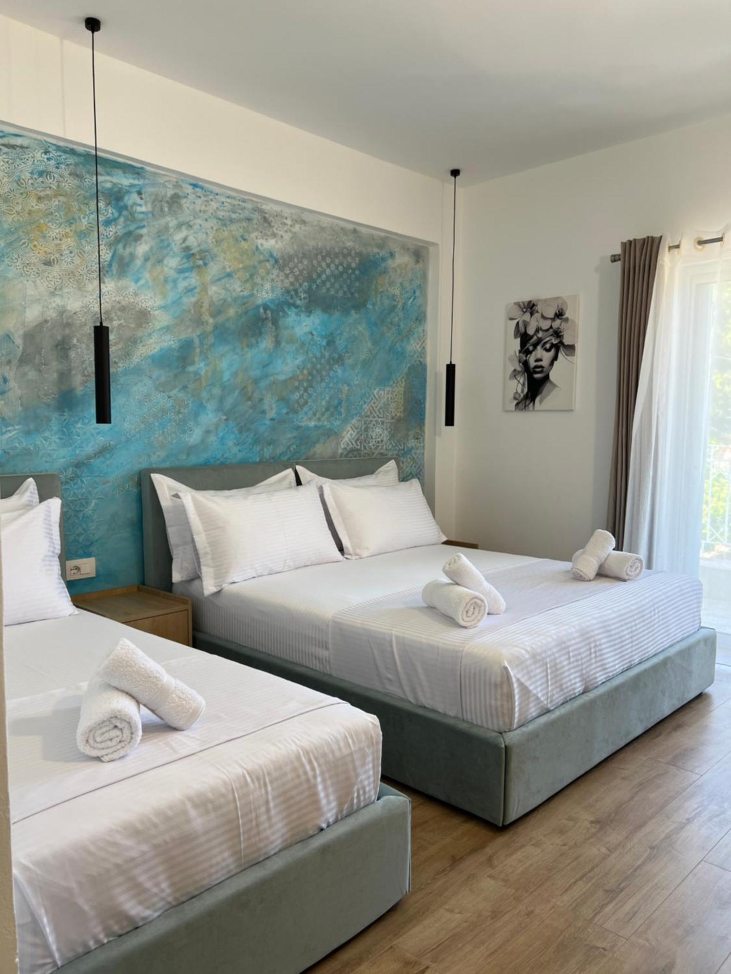 民宿 Emar Beachfront Hotel Ksamil *