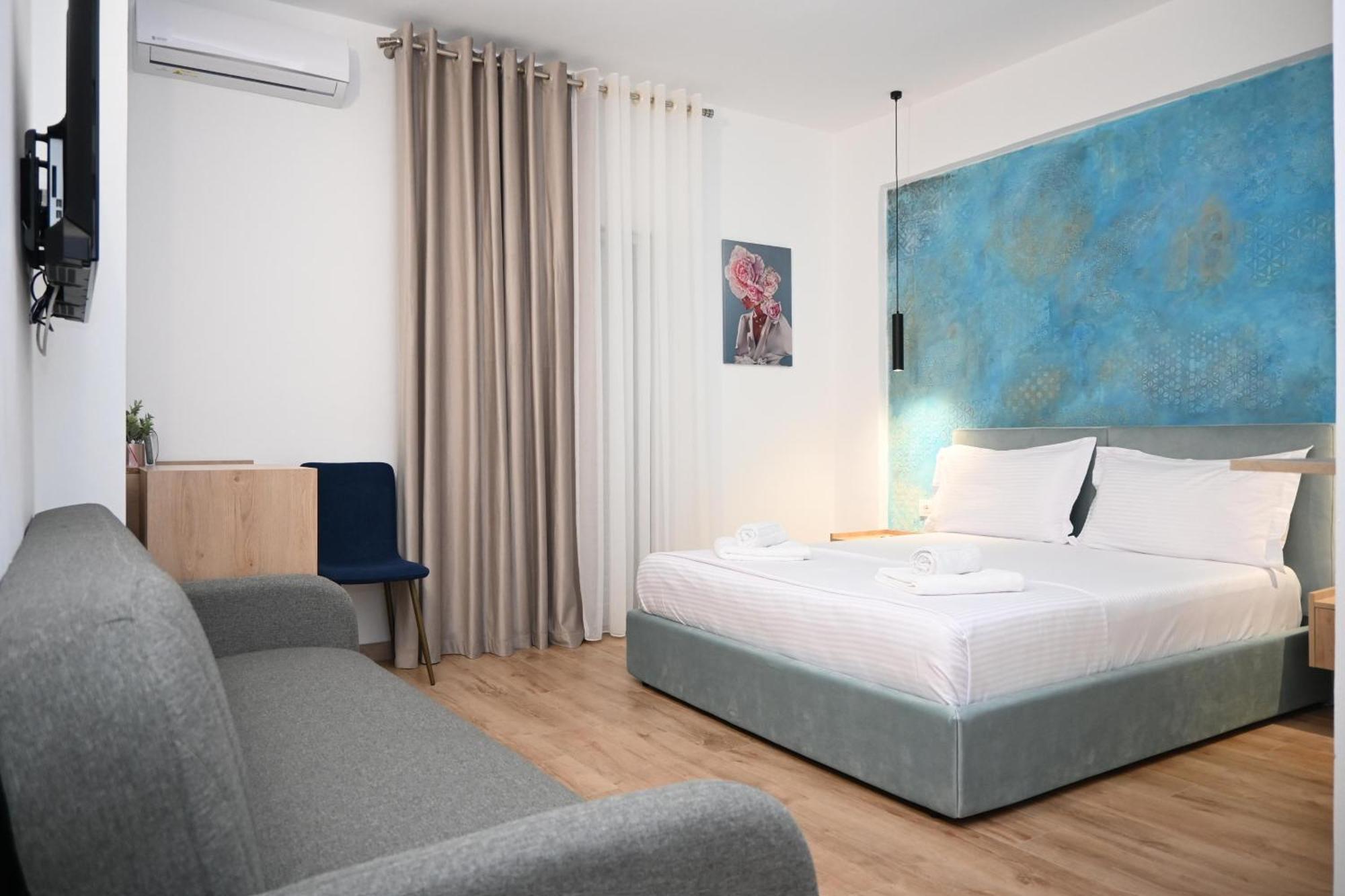 民宿 Emar Beachfront Hotel Ksamil *